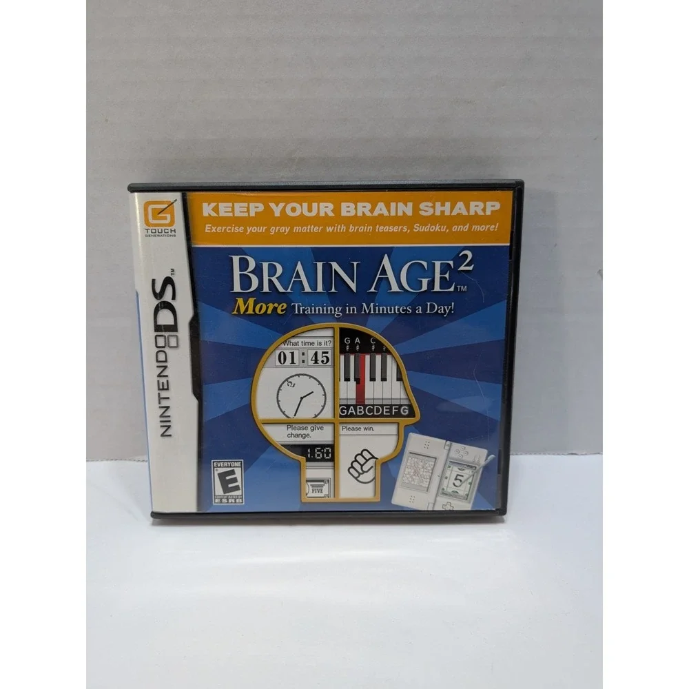 Brain Age 2 CIB W/ Manual - Nintendo DS